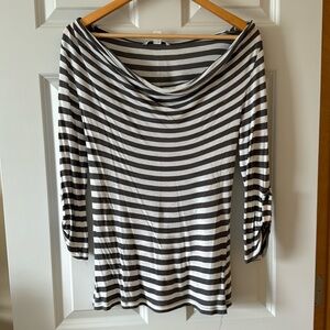 Striped shirt 3/4 sleeve